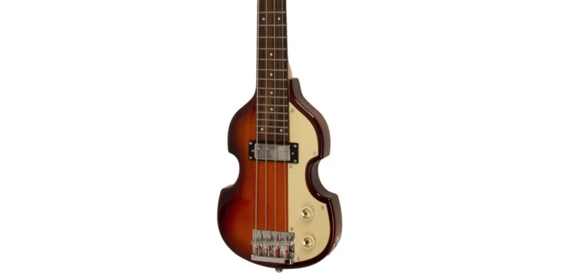 Hofner HCT Shorty Violin Bass Sunburst - Image 4