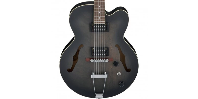 Ibanez AF55-TKF Artcore Transparent Black Flat - Image 3