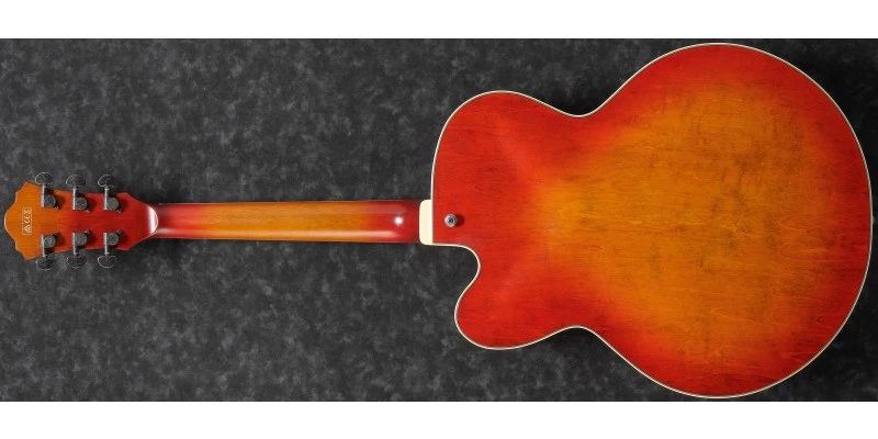 Ibanez AFV75-VAL Artcore Vintage Amber Burst Low Gloss - Image 5