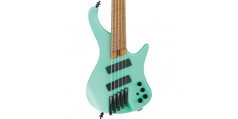 Ibanez EHB1005MS 5-String Multi-Scale Headless Bass Sea Foam Green Matte - Image 2