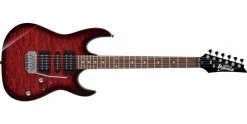 Ibanez GRX70QA-TRB Transparent Red Burst Electric Guitar