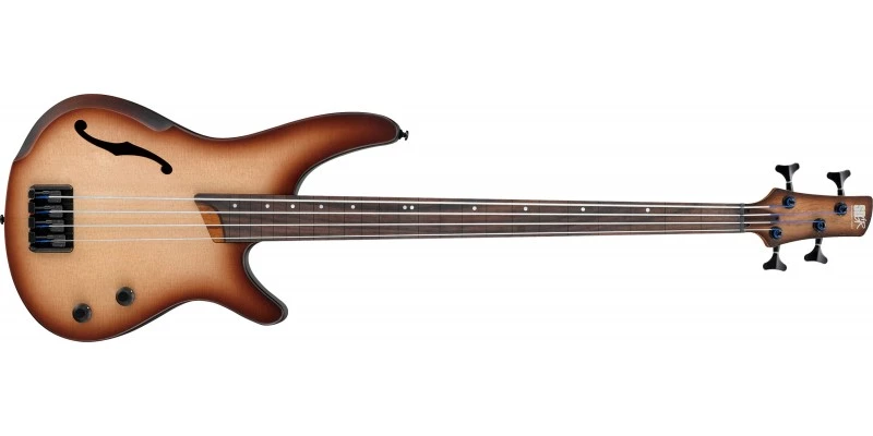 Ibanez SRH500F-NNF Natural Browned Burst Flat Fretless Bass