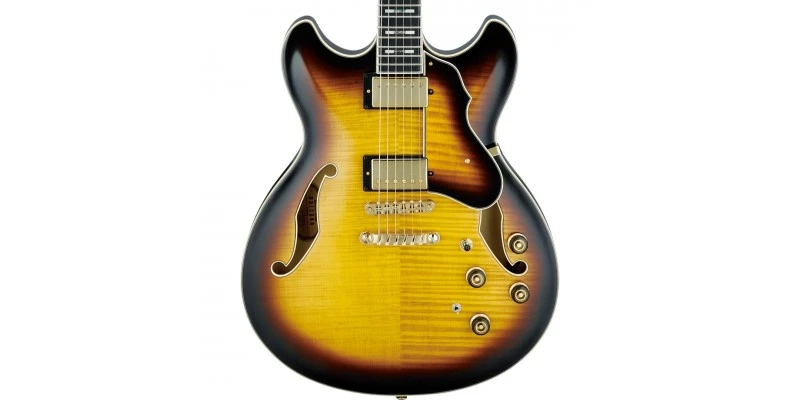 Ibanez AS153-AYS Artstar Antique Yellow Sunburst - Image 2