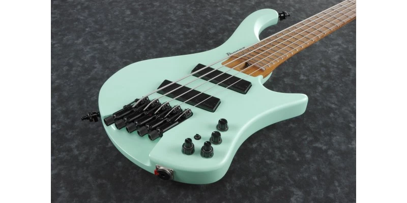 Ibanez EHB1005MS 5-String Multi-Scale Headless Bass Sea Foam Green Matte - Image 5
