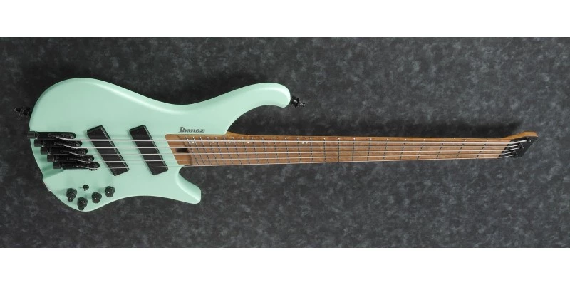 Ibanez EHB1005MS 5-String Multi-Scale Headless Bass Sea Foam Green Matte - Image 4