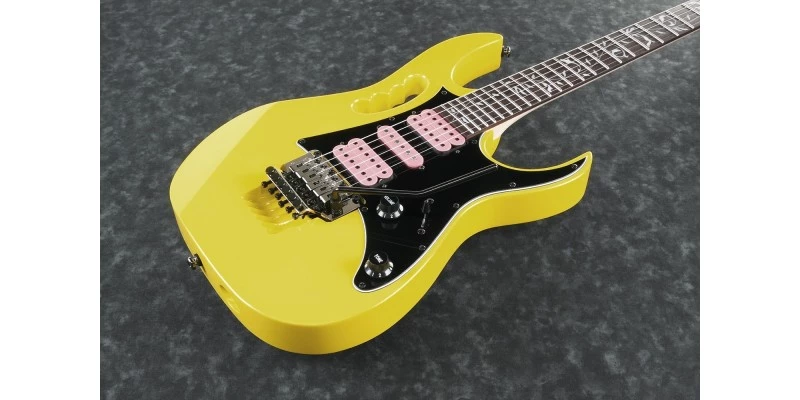 Ibanez JEMJRSP JEM Junior Steve Vai Signature Yellow - Image 5