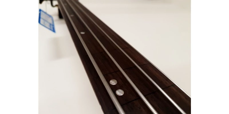 Ibanez SRH500F-NNF Natural Browned Burst Flat Fretless Bass - Image 16