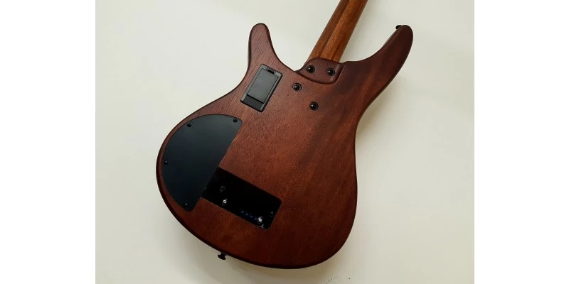 Ibanez SRH500F-NNF Natural Browned Burst Flat Fretless Bass - Image 8