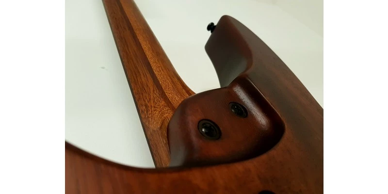 Ibanez SRH500F-NNF Natural Browned Burst Flat Fretless Bass - Image 12