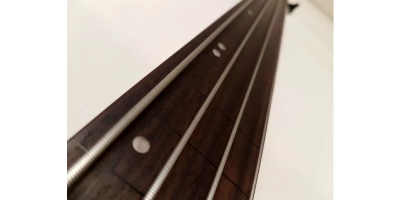 Ibanez SRH500F-NNF Natural Browned Burst Flat Fretless Bass - Image 5