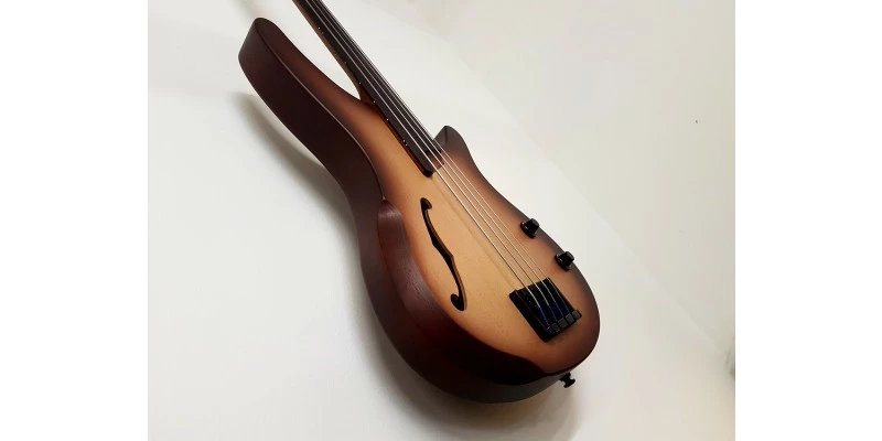 Ibanez SRH500F-NNF Natural Browned Burst Flat Fretless Bass - Image 7