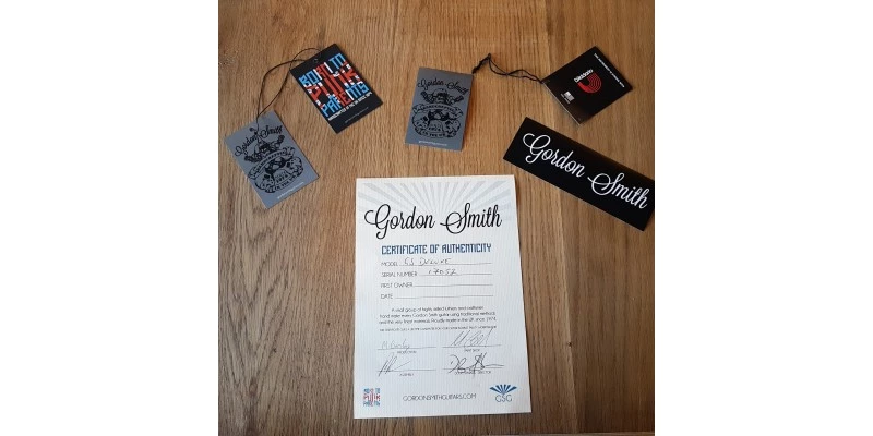 Gordon Smith GS Deluxe Cognac Burst - Image 10