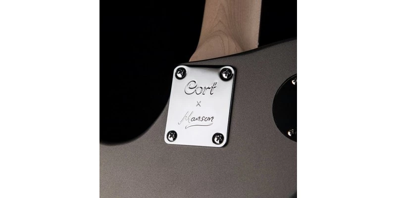 Cort Manson META Series MBM-1 Matthew Bellamy Signature Guitar Starlight Silver - Image 5