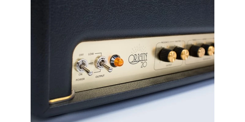 Marshall Origin 20H Amp With Origin212A Angled Cab Half Stack Pack - Image 8