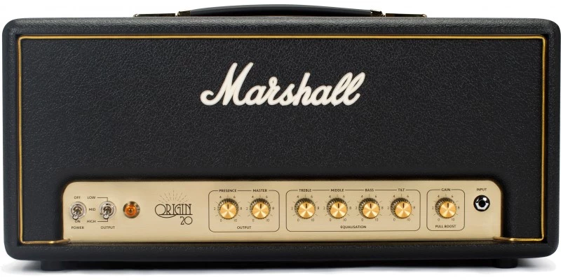 Marshall Origin 20H Amp With Origin212A Angled Cab Half Stack Pack - Image 4