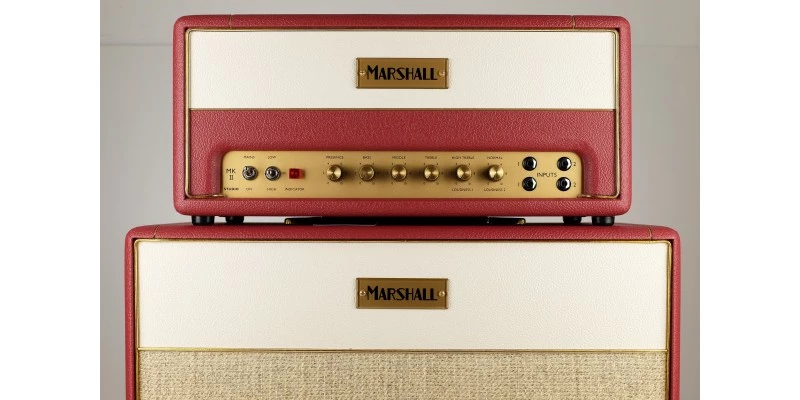 Marshall Design Store SV20H Head With 1974CX Half Stack Pack Maroon / Cream - Image 3