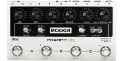 MOOER Preamp Live Guitar Preamp Pedal