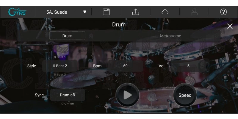 Mooer GTRS S800 Intelligent Guitar Sonic Blue, Rosewood - Image 10