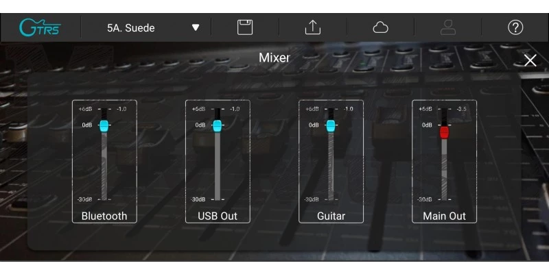 Mooer GTRS S800 Intelligent Guitar Sonic Blue, Rosewood - Image 14