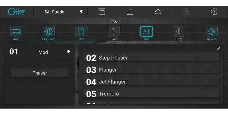 Mooer GTRS S801 Intelligent Guitar Sonic Blue - Image 18