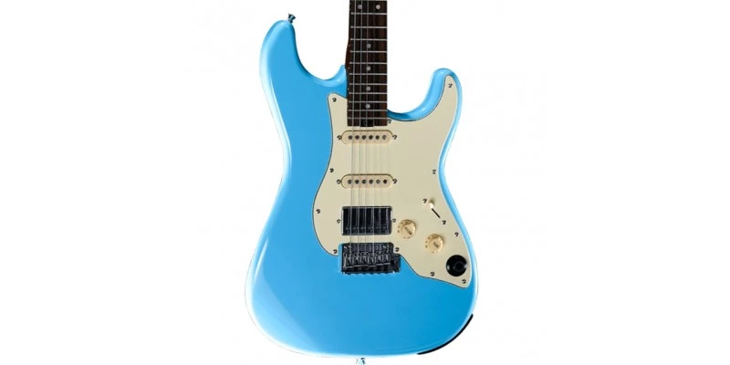 Mooer GTRS S800 Intelligent Guitar Sonic Blue, Rosewood - Image 2