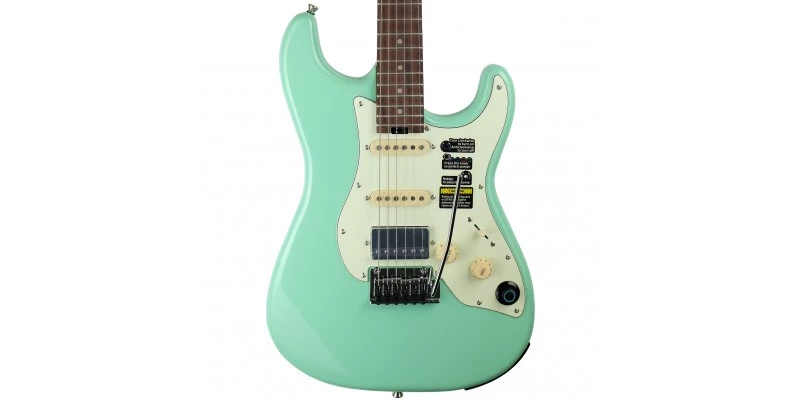 Mooer GTRS S800 Intelligent Guitar Surf Green, Rosewood - Image 2