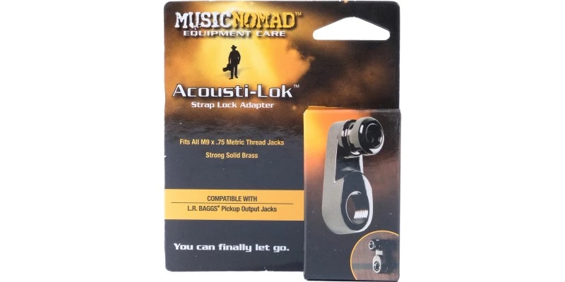 MusicNomad MN271 Acousti-Lok Strap Lock Adapter For Metric Output Jacks