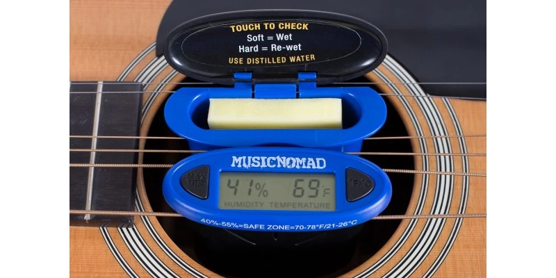 MusicNomad Guitar Humidifier & Hygrometer-Thermometer Pack MN306 - Image 3
