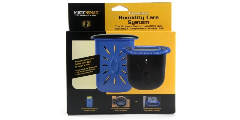 MusicNomad Guitar Humidifier & Hygrometer-Thermometer Pack MN306 - Image 2