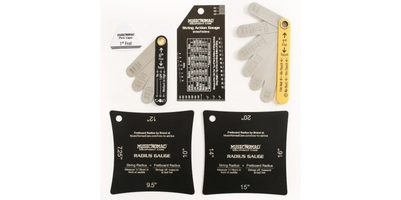 MusicNomad Precision Setup Gauge Set 6 Piece MN604