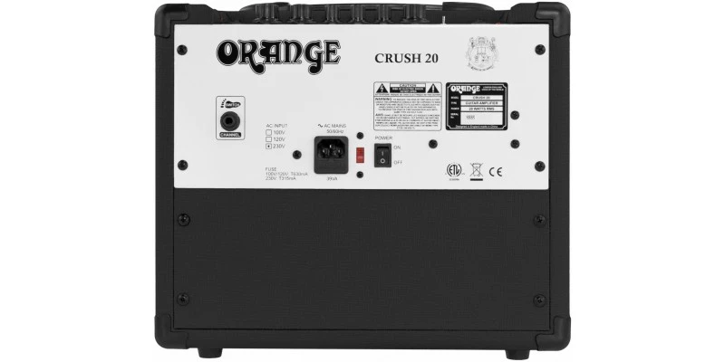 Orange Amps Orange Crush 20 Guitar Amp Combo Black - Image 5
