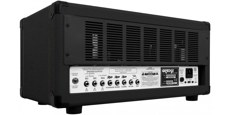 Orange Amps Orange Rockerverb 100 MKIII Head Guitar Amp Black - Image 3