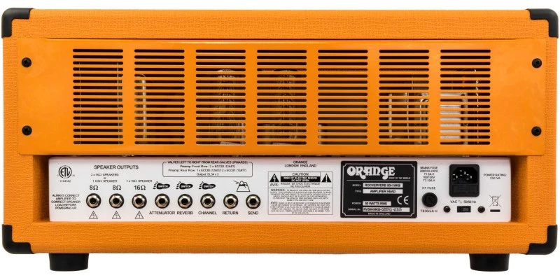 Orange Amps Orange Rockerverb 50 MKIII Head Guitar Amp - Image 5