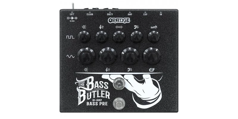 Orange Amps Orange Bass Butler Bi-amp Bass Preamp Pedal