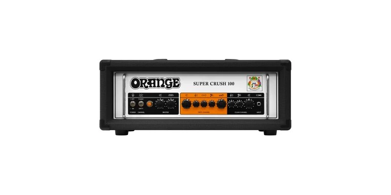 Orange Amps Orange Super Crush 100 With Crush Pro 412 Half Stack Pack Black - Image 2