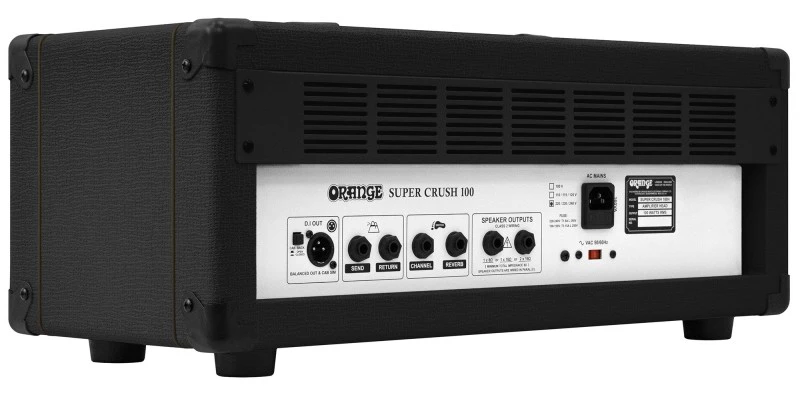 Orange Amps Orange Super Crush 100 With Crush Pro 412 Half Stack Pack Black - Image 6