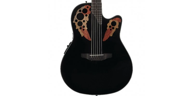 Ovation CE44-5 Celebrity Elite Mid Depth Black - Image 2