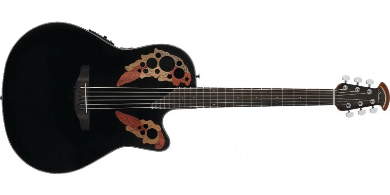 Ovation CE44-5 Celebrity Elite Mid Depth Black