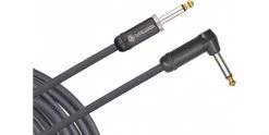 D'Addario American Stage Instrument Cable, Right Angle, 20 Feet