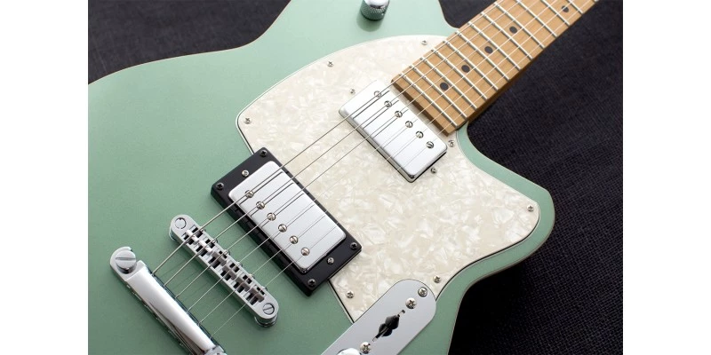 Reverend Charger HB Metallic Alpine - Image 4