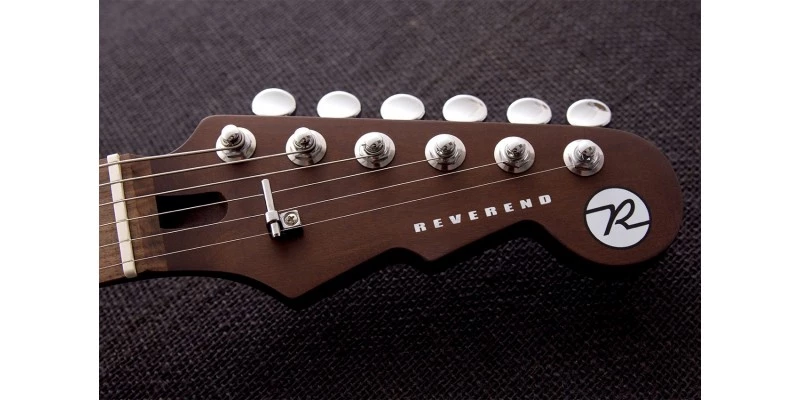Reverend Charger RA Transparent Blue Flame Maple - Image 6