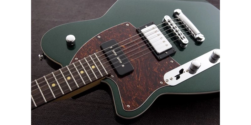 Reverend Double Agent OG Lefty Outfield Ivy, Tortoiseshell Pickguard (MCM Exclusive) - Image 4