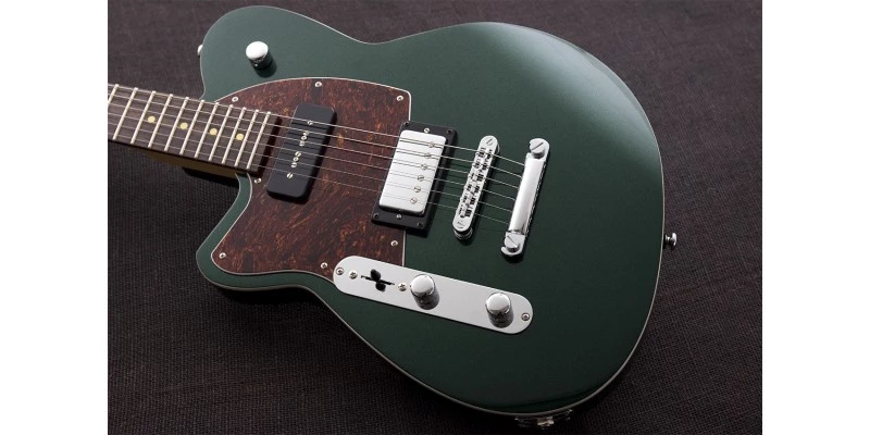 Reverend Double Agent OG Lefty Outfield Ivy, Tortoiseshell Pickguard (MCM Exclusive) - Image 2