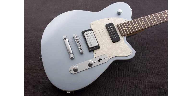 Reverend Double Agent OG Metallic Silver Freeze - Image 4