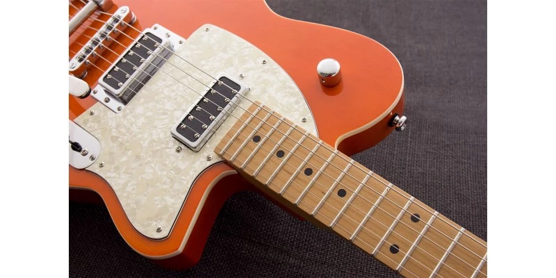 Reverend Flatroc Bigsby Rock Orange - Image 6