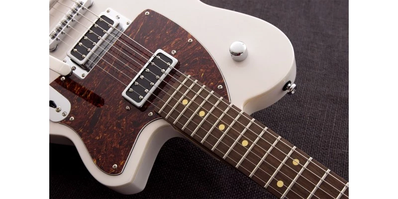 Reverend Flatroc Bigsby Transparent White - Image 6