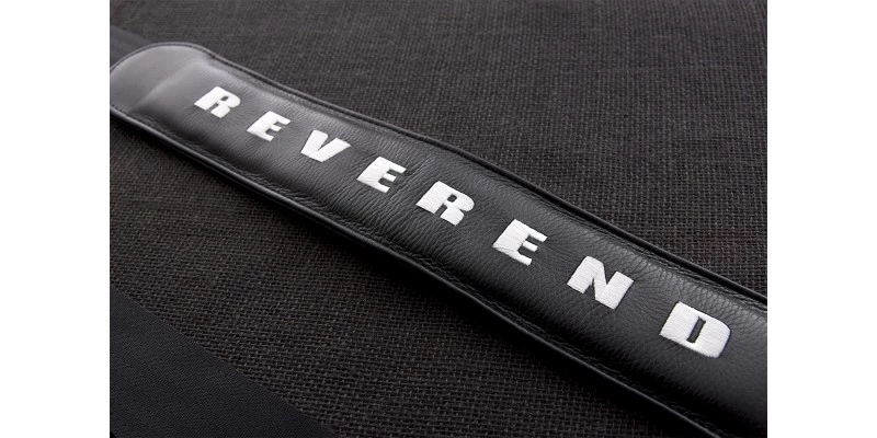 Reverend Padded Guitar Strap Midnight Black - Image 2
