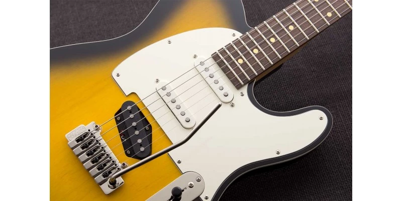 Reverend Pete Anderson Eastsider S Satin Tobacco Burst, Roasted Maple - Image 4