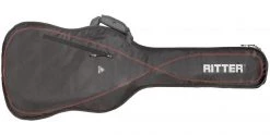 Ritter Performance RGP2-B Bass Gig Bag Black Racing Red