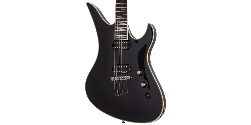 Schecter Avenger BlackJack Gloss Black - Image 2